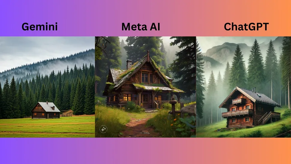 AI图像生成器对决：我测试了ChatGPT、Gemini和Meta AI，赢家是？
