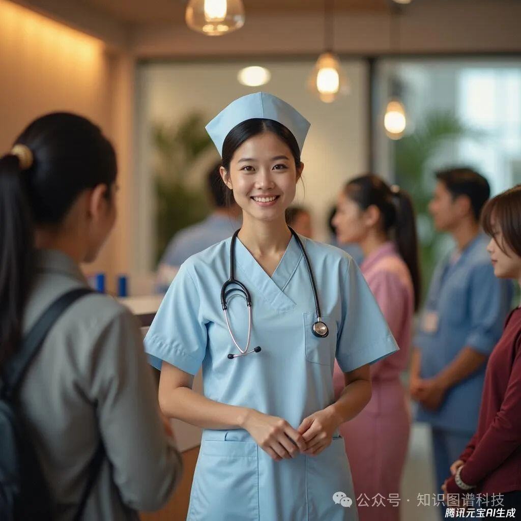 Nature - 基于护理大模型的医院门诊接待机器人和护士的人机协同新范式