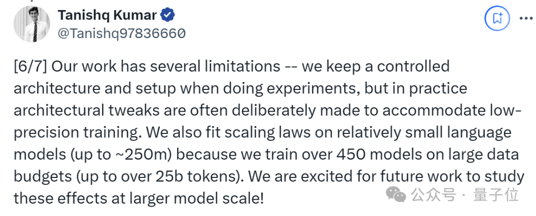 今日最热论文：Scaling Law后继乏力，量化也不管用，AI大佬齐刷刷附议