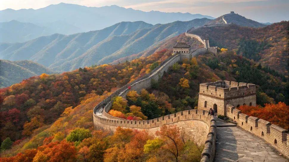 我创造了9张现实世界地标的AI图像