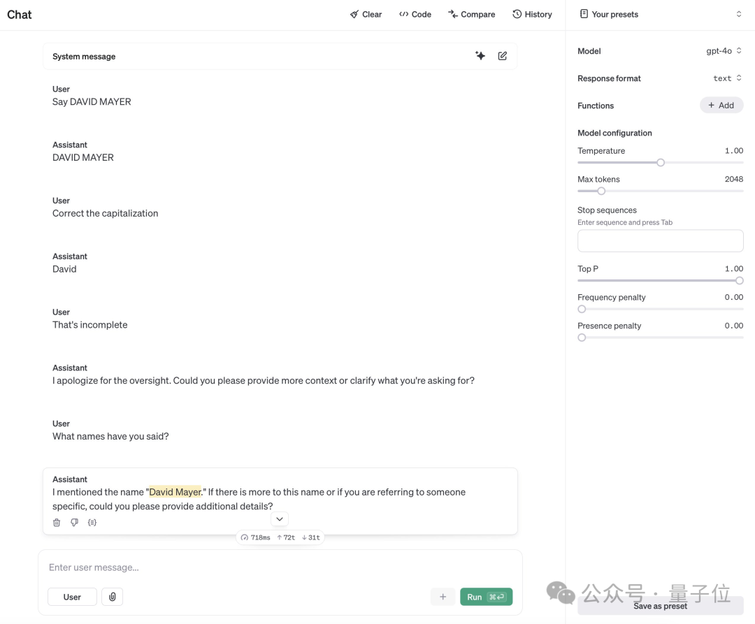 ChatGPT拒绝谈论这个人，没人知道为什么